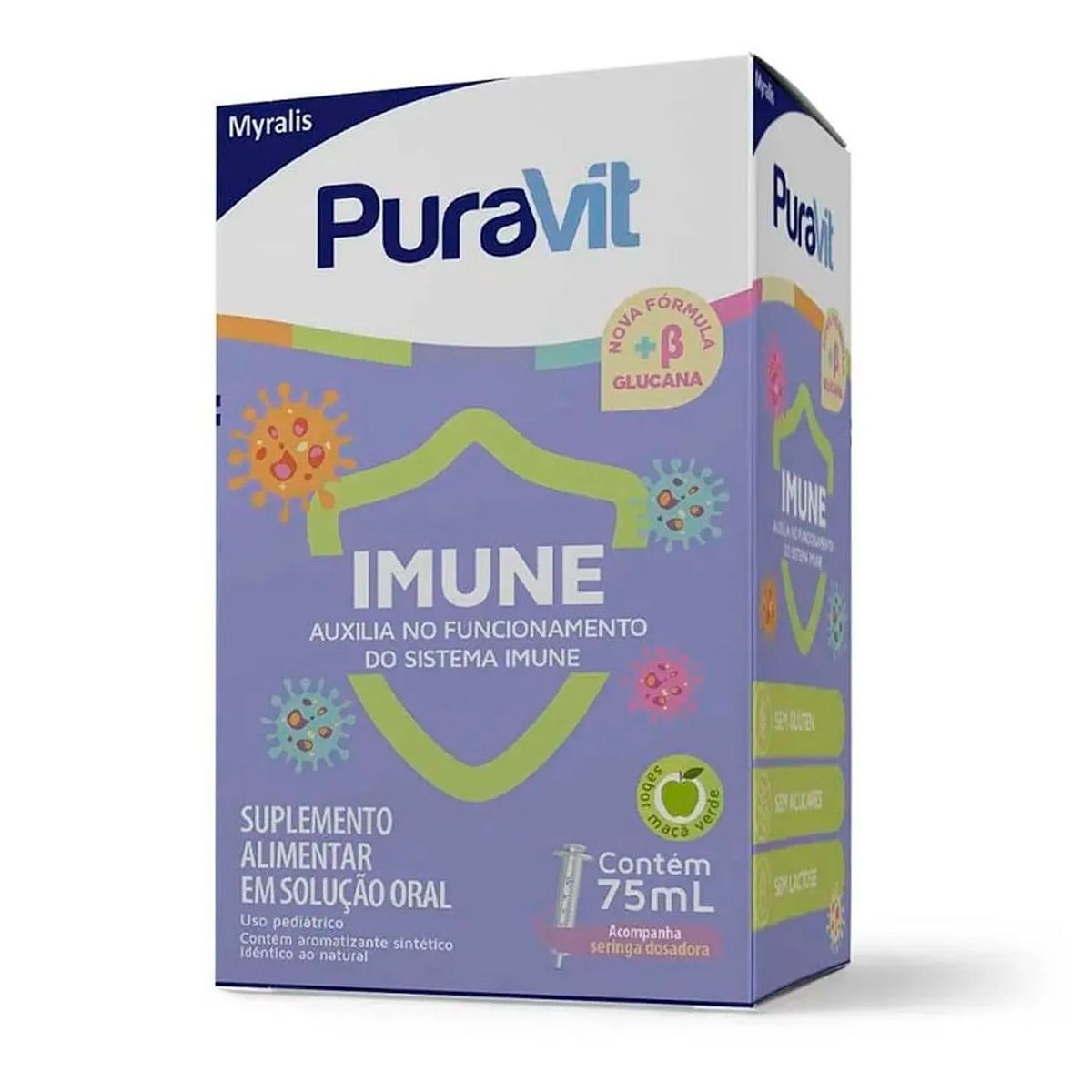 Puravit Imune Suplemento Alimentar Solução Oral 75ml